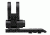 Vism Keymod 1in Extended Flashlight Mount/Modular, Black VMFLKMMR