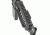 VISM KeyMod Picatinny Rail, 6 KM Slots, Black VMKM6