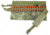 VISM ShotGun BAndolier Sling w/Sling Swivel Hardware, Woodland Camo, AASHWC