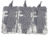 VISM Triple AR/Pistol Mag Pouch, Digital Camo, CVAR3MP3038D