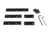 Vltor Casv Picatinny Rail Kit, Black CASV-RAILS