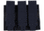 Voodoo Tactical Valor Standard Pistol Mag Pouch, Triple, Dark Navy, 20-7976163000