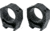 Vortex Precision Matched Rifle Scope Rings, 34 mm Tube, High - 1.26 in, Black, PMR-34-126