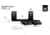 Vortex Precision QR Cantilever Mount 30mm 2in offset, Black, CM-404