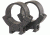 Warne Rimfire Rings, 1in, 3/8in or 11mm Dovetail, Medium - Matte 721M