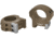 Warne PA Rifle Ring, Dark Earth, 34mm High, 8522DE
