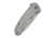 We Knife Co Ltd Starlash Flipper Knife Gray Titanium Handle 3.97inch Stonewashed Bohler M390 Blade