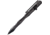 We Knife Co Ltd Tiium Pen, 5in Overall, Black Stonewash Finish, Bolt Action, Black Ink, Glass Breaker, Pocket Clip, Black Hardside Storage Case, Titanium Construction, TP03C