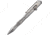 We Knife Co Ltd Tiium Pen, 5in Overall, Satin, Bolt Action, Black Ink, Glass Breaker, Pocket Clip, Black Hardside Storage Case, Titanium Construction, TP-03B
