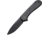 We Knife Co Ltd We Knife Elementum 2.96'' Black Titanium/stnwsh 20cv Frm Lock
