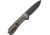 We Knife Co Ltd Elementum Folding Knife, 2.96in, Carbon Steel, Titanium Handle, Bronze, WE18062X4