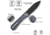 We Knife Co Ltd Weknife Bougie Banter Thumb Stud &amp; Crossbar Lock Knife Upscale Art Deco Styling On Blue Titanium Handle 2.91inch Black Stonewashed Cpm S45vn Blade We24009-1 - WE24009-1