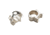 Weaver Cross Lock Rifle Scope Rings, 1in, Medium, Silver 49321