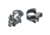 Weaver Lever-Lok Rifle Scope Rings, 30 mm Tube, High, Matte, Black, 49335