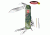 Wenger Realtree Hardwoods HD 10 Swiss Army Knife, Green Camo 16851