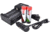 Wicked Hunting Lights 4-Position 21700 Charger Kit w/ 4-Pack 21700 Li-Ion Batteries, Black, W2068