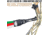 Wicked Hunting Lights A51iC 3-Color-In-1 Bow Hunting Light Kit, Green, Red, White, W2059