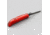 Wiebe Knives Red Fox Folding Knife, Red, Small, WB-REDFX
