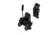 Wilcox DPAM NVG Mount/Quick Release Shroud Interface Plate/LEMO Pigtail Storage for HGU-56/SPH-4, Black, 62100G07-B
