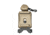 Wilcox One Hole Shroud w/ Lanyard for ACH/MICH Helmet, Tan, NSN 5855-01-593-7377, 56100G03-T