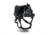 Wilcox Skull Lock Head Harness Mount-Lite, Black, Large, 26000G06-B