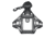 Wilcox WMS Universal Three Hole Shroud with Lanyard, Black, 50200G01-B