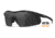 Wiley X 3552 Vapor Comm Temples Smoke Gray/Clear/Light Rust Lens Polycarbonate