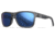 Wiley X Active 6 Ovation Matte Sunglasses, Capture Polar Blue Mirror, Crystal Dark Grey Lens, AC6OFN19