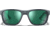 Wiley X Active 6 Ovation Matte Sunglasses, Polar Green Mirror, Graphite Grey Lens, AC6OVN17