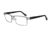 Wiley X Axis Safety Glasses, Matte Silver/ Gloss Black Frame, No Polarized Lens WSAXI03
