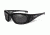 Wiley X Boss Sunglasses, Smoke Grey/Matte Black w/RX RIMs, CCBOS03D