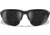 Wiley X Changeable Series Jakl Captivate Non-Pol Sunglasses, Matte Black Frame, Grey Clear Lens, CHJKL01