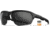 Wiley X Changeable Series Jakl Captivate Non-Pol Sunglasses, Matte Black Frame, Grey Clear Rust Lens, CHJKL08