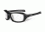 Wiley X Sleek Single Vision Prescription Sunglasses, Matte Black Frame, CCSLE02FSV