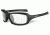 Wiley X Sleek Sunglasses-Matte Black Frame-Clear Lens CCSLE03