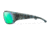 Wiley X WX Omega Sunglasses, Kryptek Neptune Frame, Captivate Pol Green Mirror Lenses, ACOME13