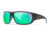 Wiley X WX Omega Sunglasses, Kryptek Neptune Frame, Captivate Pol Green Mirror Lenses, ACOME13
