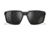 Wiley X WX Sierra Sunglasses, Matte Black Frame, Sierra Captivate Pol Black Mirror Lens, AC6SRA05