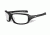 Wiley X WX Sleek Replacement Parts - Matte Black Frame Only w/accessories, No Lens, CCSLE02F