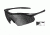 Wiley X Vapor Safety Sunglasses, 2 Lens Package, 1 Matte Black Frame w/Smoke Grey, Clear Lens, 3501