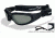 Wiley X SG-1 Sunglasses/Goggles, Matte Black Frame, Smoke-Clear Lenses