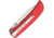 Winchester Knife 6.75'' Oal Ss /red Aluminum Handle W/clip