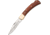 Winchester Knife 6.87'' Oal Ss /wood Folder W/pocket Clip