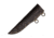 Windlass Viking Huntsmans Hadseax Knife, 4.25 satin finish stainless blade, Brown wood and sculpted bone handle, 404538