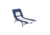 Woods Portable Quick Set-up Folding Adjustable 2-in-1 Camping Lounger/Cot, Navy, CTI0765535N