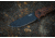 WOOX Rock 62 Fixed Blade Knife, 4.25 in, Drop Point, Mil-Spec Grey, Sleipner Steel Blade, Engraved American Walnut Handle, BU.KNF001.02