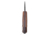 WOOX Rock 62 Fixed Blade Knife, 4.25 in, Drop Point, Mil-Spec Black, Sleipner Steel Blade, Plain American Walnut Handle, BU.KNF001.01