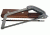 Wyoming Knife RB4 Break Apart Replacement Blade Hard-Point Heat Treated For Cutt