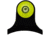 XS Sight Systems Big Dot Tritium Shotgun Sight, Bead on Plain Barrel, Yellow, Standard, SG-2005-3Y