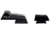 XS Sight Systems DXT Big Dot Pistol Tritium Night Sight, Colt Enhanced Officers ACP 3.5in Novak Rear, Matte Black, Standard, NE-0012S-5